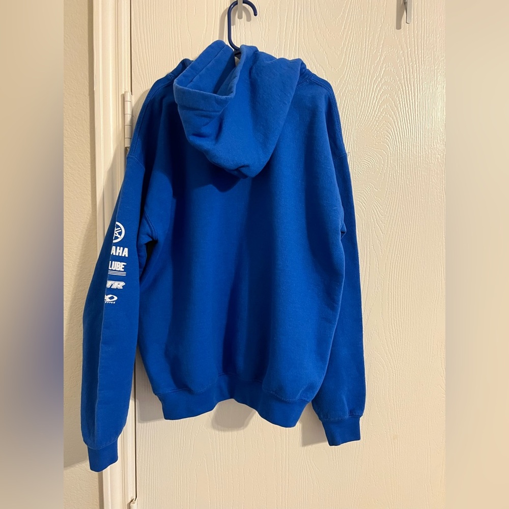 Yamaha Blue Factory Effex Apparel Hoodie - Picture 2 of 3
